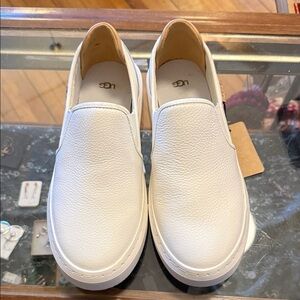 UGG Women's White Slip-On Shoes